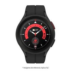 Smartwatch Samsung Galaxy Watch 5 Pro 46 mm Reloj inteligente hombre y mujer. Restreo de ruta con GPS. Seguimiento actividad y estado físico, +90 modos de ejercicios, ritmo cardíaco y sueño