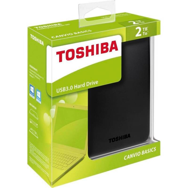 TOSHIBA - Disco Duro Externo Toshiba 2Tb