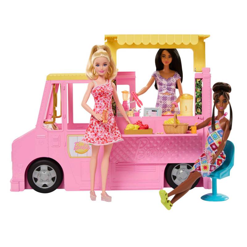 Barbie y su Coche de Playa  Carro de barbie, Muebles de barbie, Barbie