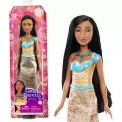 DISNEY PRINCESS - Disney Princesa muñeca Pocahontas para niñas de 3 años y más
