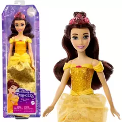 DISNEY PRINCESS - Disney Princesa muñeca Bella para niñas de 3 años y más
