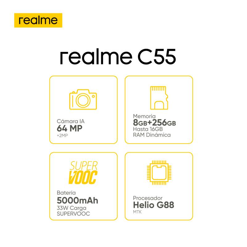 Celular Realme C55 256GB REALME