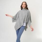 Poncho Mujer Chal Capa Invierno Calientito Colores Sweater GENERICO