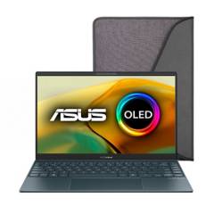 ASUS - Portátil Asus Zenbook 13 OLED | AMD Ryzen 5 | 16GB RAM | 512GB SSD Almacenamiento | Windows 11 | 13.3 pulgadas | UM325UA-KG189W | Computador Portátil