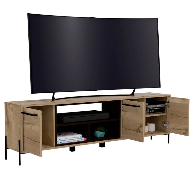 Mueble de Televisión Moderno de 160 x 47.5 x 35 cm para Televisores de  Hasta 65 Pulgadas, RTA Muebles RTA MUEBLES