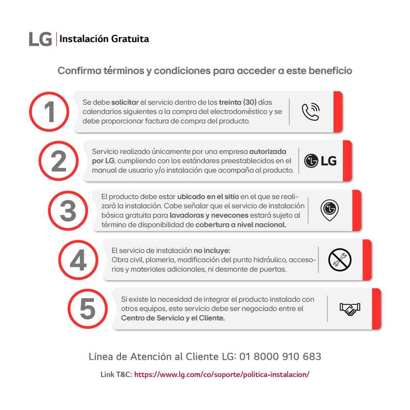 Lavadora/Secadora LG Carga Frontal 12KG WD12MVC5S6 Negro
