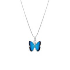 EDEN JOYAS - Collar  Mariposa Azul Eden