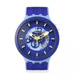 SWATCH - Reloj Swatch Unisex Bouncing Blue Azul