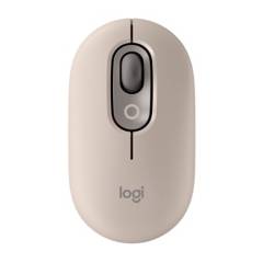 LOGITECH - Mouse Logitech POP Bluetooth Inalámbrico |Botón para emojis | Multidispositivo, conexión a 3 dispositivos | Duración batería 2 años. Compatible iOS, Windows, Chrome