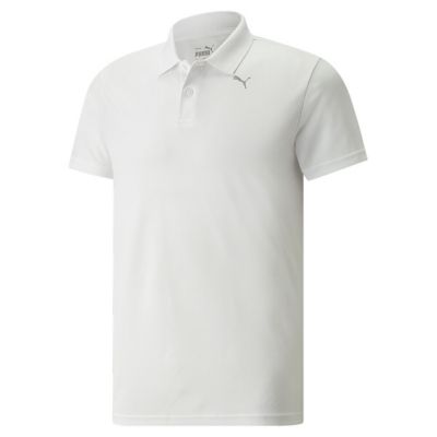 Camiseta Polo Puma Ess Pique Hombre Negra