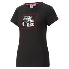 Camiseta Deportiva para Mujer Puma x Coca Cola