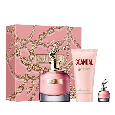 Set de Perfume Mujer Jean Paul Gaultier : Fragancia 80ml + Body Lotion 75ml + Mini