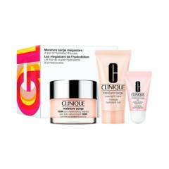 CLINIQUE - Set Hidratante facial Moisture Surge Megastars Clinique incluye 3 productos