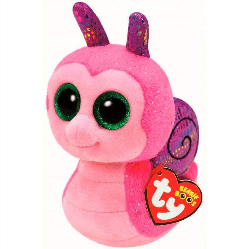 TY - Beanie Boos Scooter Caracol Rosa Regular