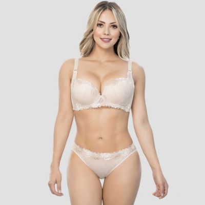 Brasier Copa De Realce Con Bordado - Espalda Ancha Formfit Rogers 52331329