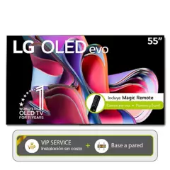 LG - Televisor LG 55 pulgadas OLED 4K Ultra HD Smart TV OLED55G3