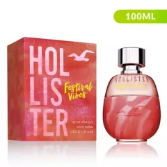 HOLLISTER - Perfume Mujer Hollister Festival Vibes 100 ml EDP
