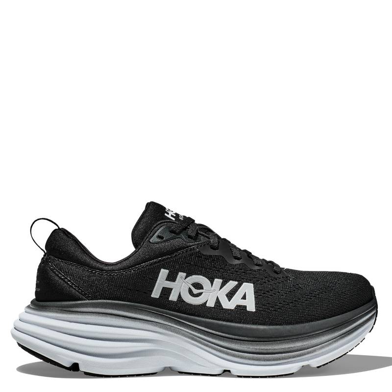 Tenis Hoka Running Bondi 8 Gris Hombre