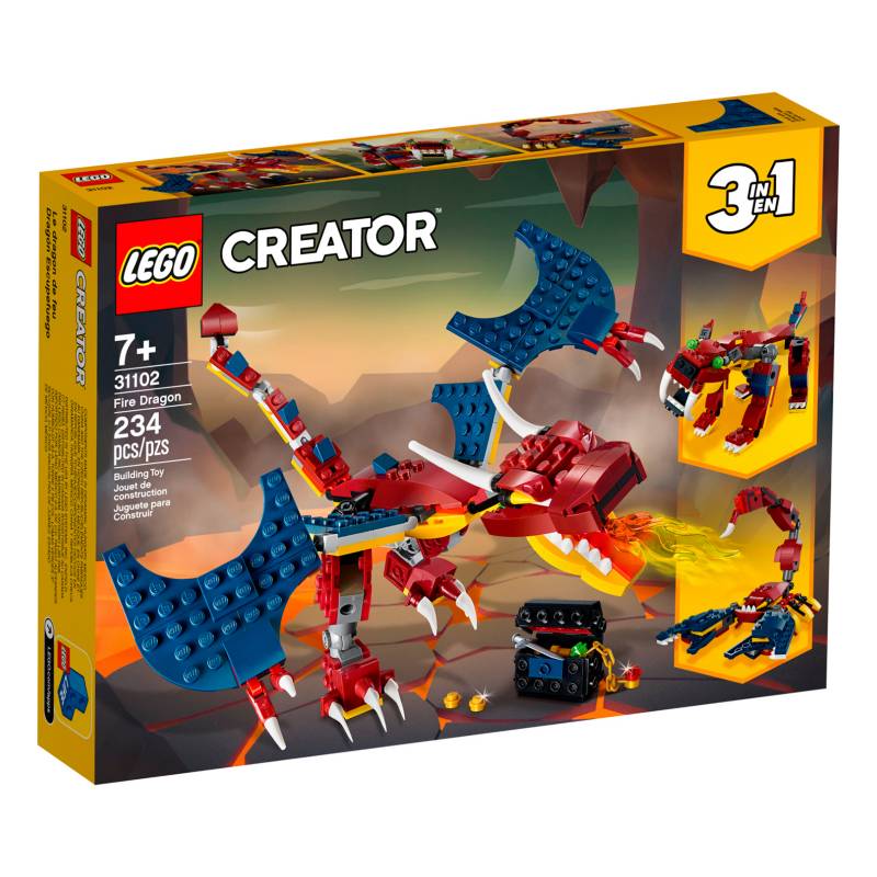 LEGO - Lego Creator Dragón Escupefuego
