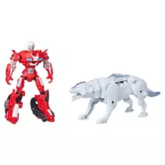TRANSFORMERS - Figura Acción Transformers El Despertar de las Bestias Beast Alliance Beast Combiners Arcee y Silverfang