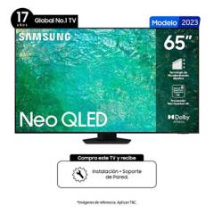 SAMSUNG - Televisor Samsung 65 pulgadas QLED 4K Ultra HD Smart TV