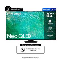 SAMSUNG - Televisor Samsung 85 pulgadas QLED 4K Ultra HD Smart TV QN85QN85