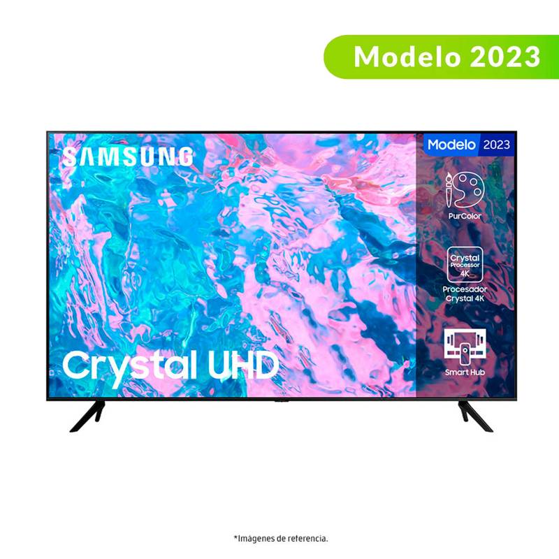 SAMSUNG - Televisor Samsung 55 pulgadas Crystal UHD 4K HDR Smart TV