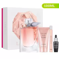 LANCOME - Set Perfume Mujer La Vie Este Belle Lancome: Lveb Edp 100 ml + Body Lotion 50 ml + Genifique 10 ml + Lveb 10 ml