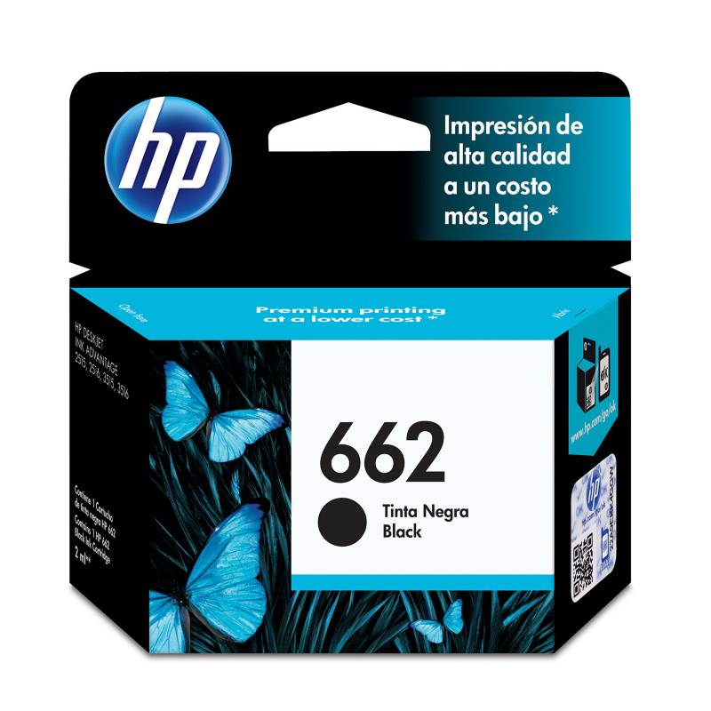 HP - Tinta Negra 662 Hp
