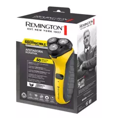 REMINGTON - Afeitadora Remington Inalámbrico Recargable Rotativa Indestructible