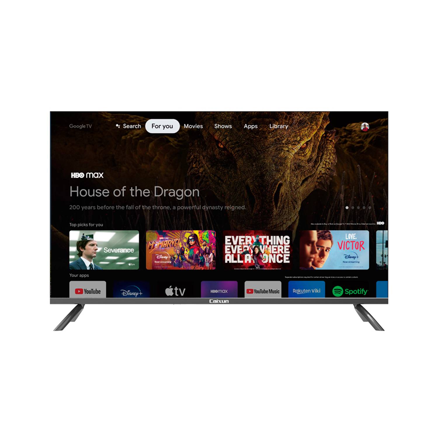 Televisor Caixun Led Full Hd Smart Tv 40 Pulgadas