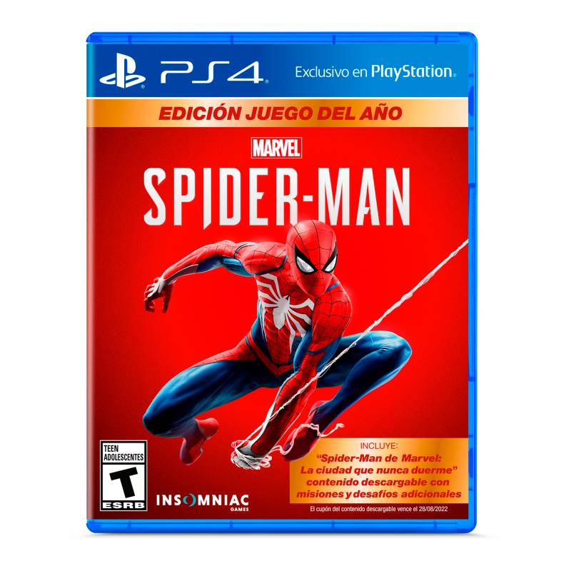 PLAYSTATION - Spiderman Goty PS4