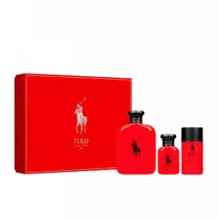 RALPH LAUREN - Set Perfume Polo Red Ralph Lauren: 3 Prodcutos