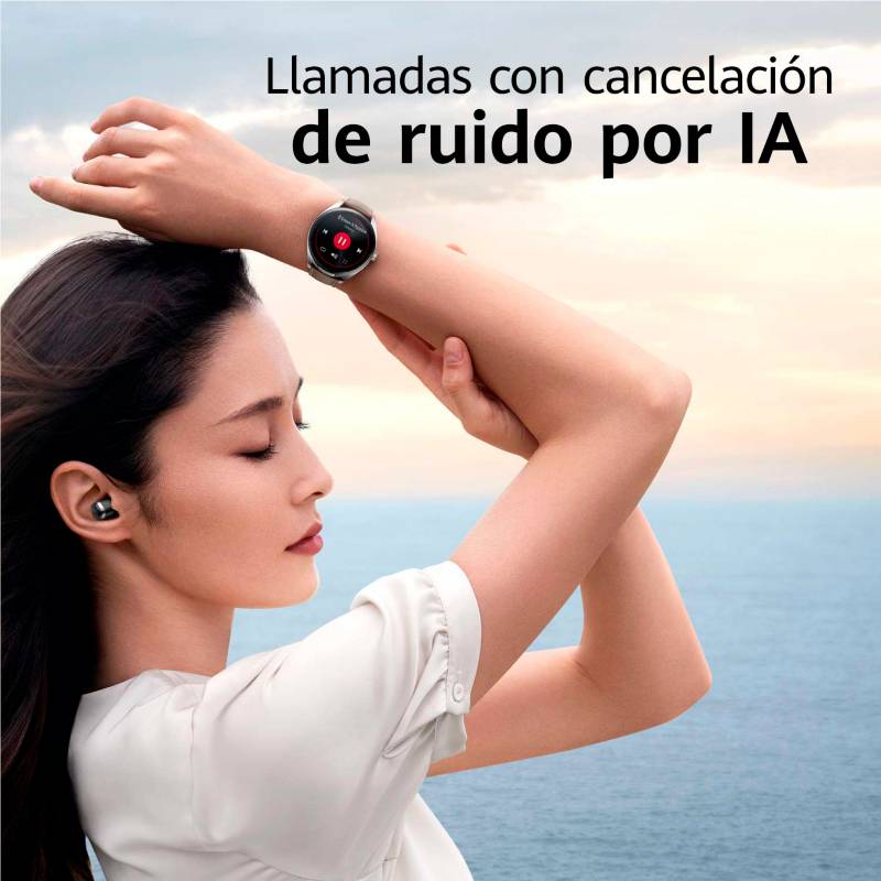 Smart watch Huawei Watch Buds Reloj intleigente hombre y mujer con  audífonos incluídos, todo en uno. Gestión de salud diaria: frecuencia  cardíaca, calidad de sueño. Compatible Android / iOS HUAWEI