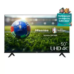 HISENSE - Televisor Hisense 50 pulgadas LED 4K Ultra HD Smart TV