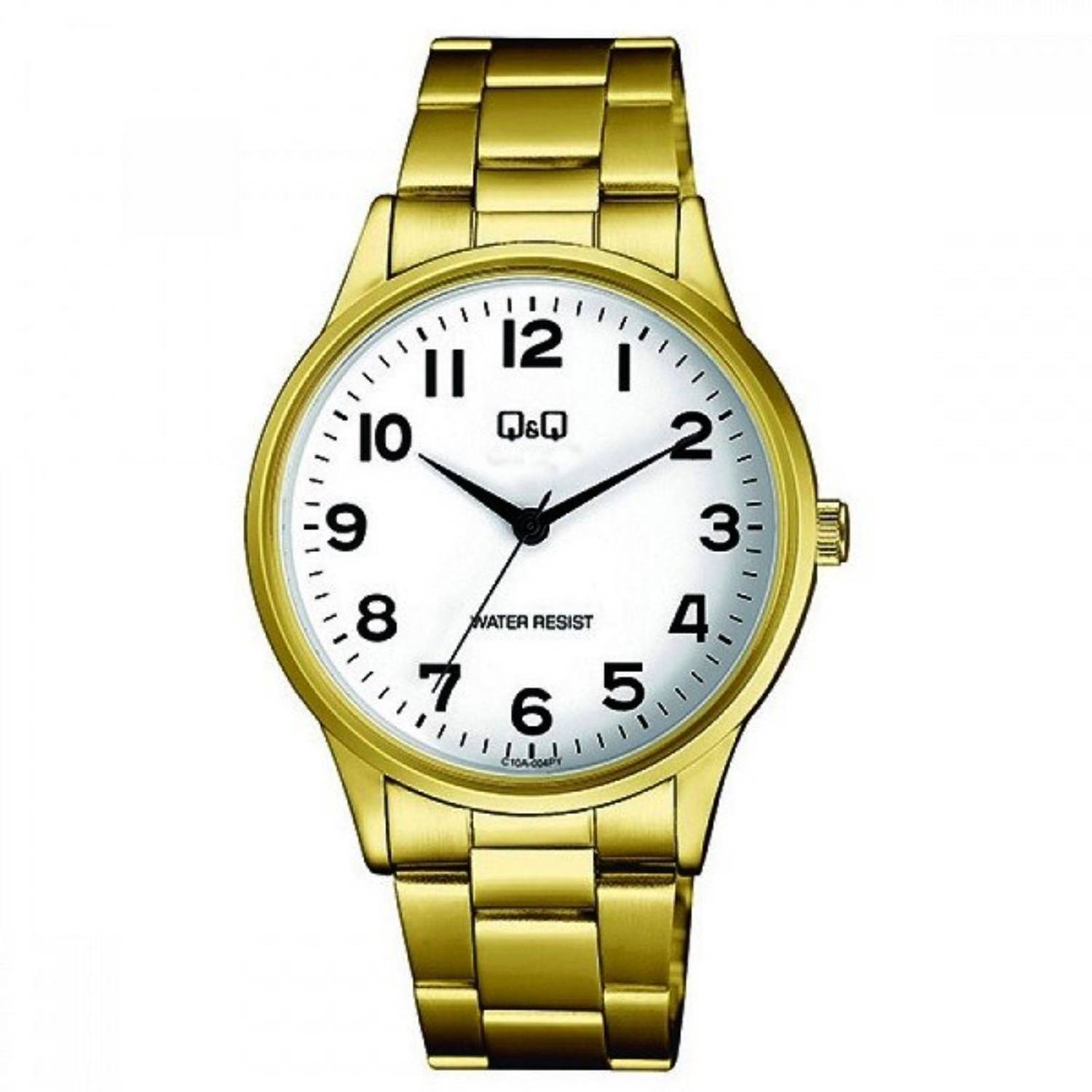 Reloj Q&q Hombre C10a-005py Dorado Color del fondo Dorado C10A-005PY