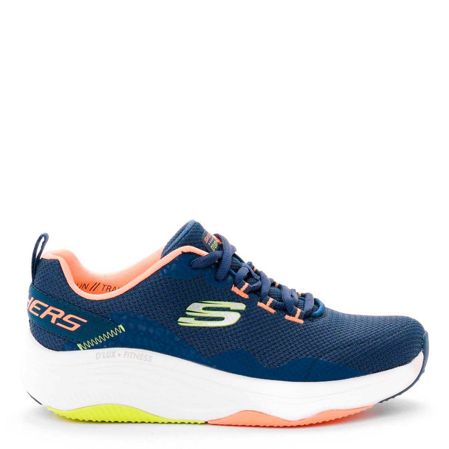 Tenis skechers mujer sale naranja