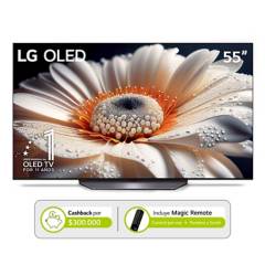 LG - Televisor LG 55 pulgadas 4K Ultra HD Smart TV