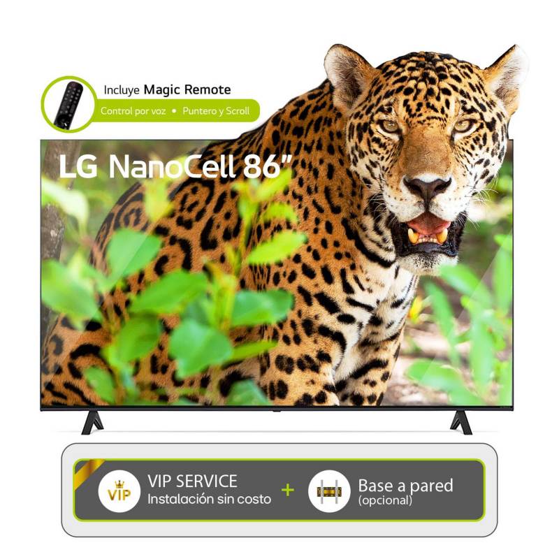 LG - Televisor LG 86  pulgadas NANO CELL 4K Ultra HD Smart TV