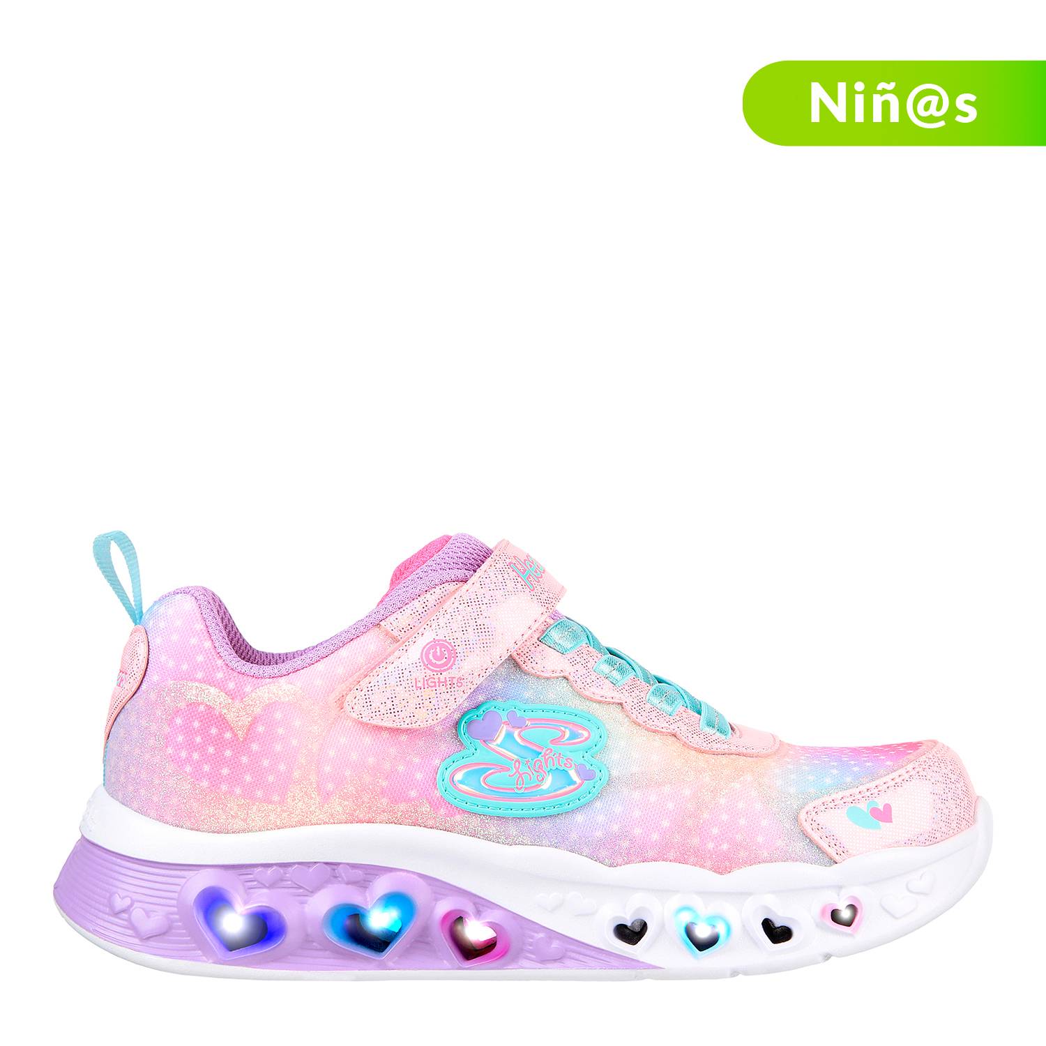 Deportivas para Niña con Velcro Skechers Skech Fast Trendin