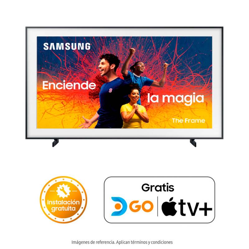 SAMSUNG - Televisor Samsung 65 pulgadas QLED  The Frame 4K Ultra HD Smart TV