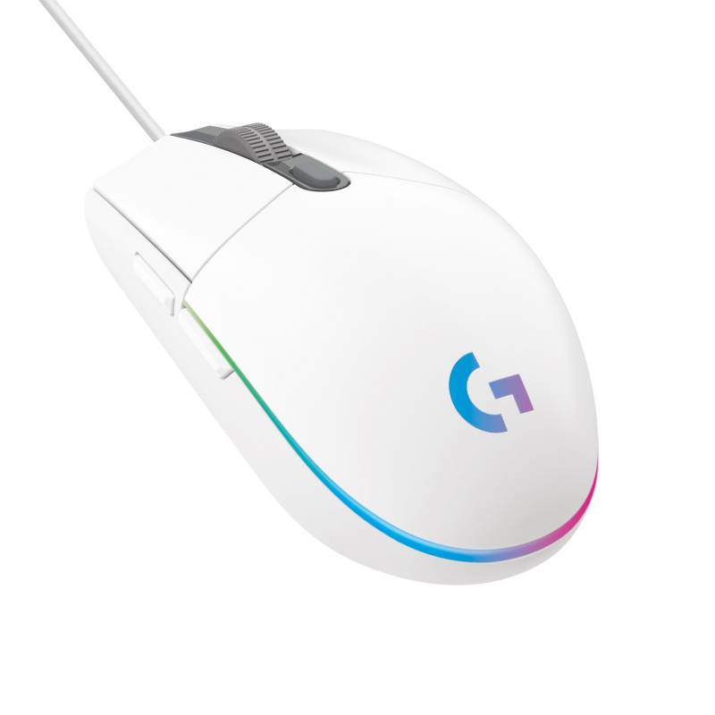 LOGITECH - Mouse Gamer Logitech G G203 Cableado | Sensor para gamers | Botones personalizables |Conexión USB. Compatible iOS, Windows, Chrome