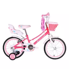 SCOOP - Bicicleta infantil Fantasy Rin 16 pulgadas Scoop, Para edades entre 4 y 6 años