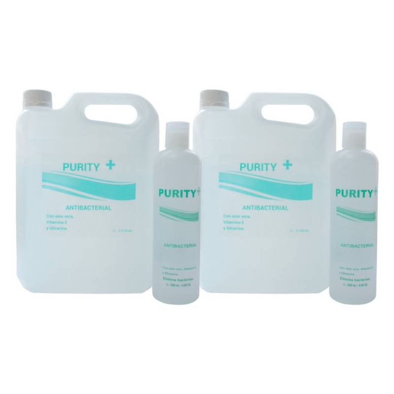 Purity + - Combo 3 Antibacterial Purity + 2x500ml + 2x3000ml