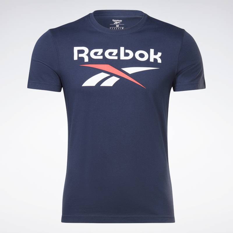Camiseta Reebok Hombre Algodon Vector Mostaza - Deportes Trainer