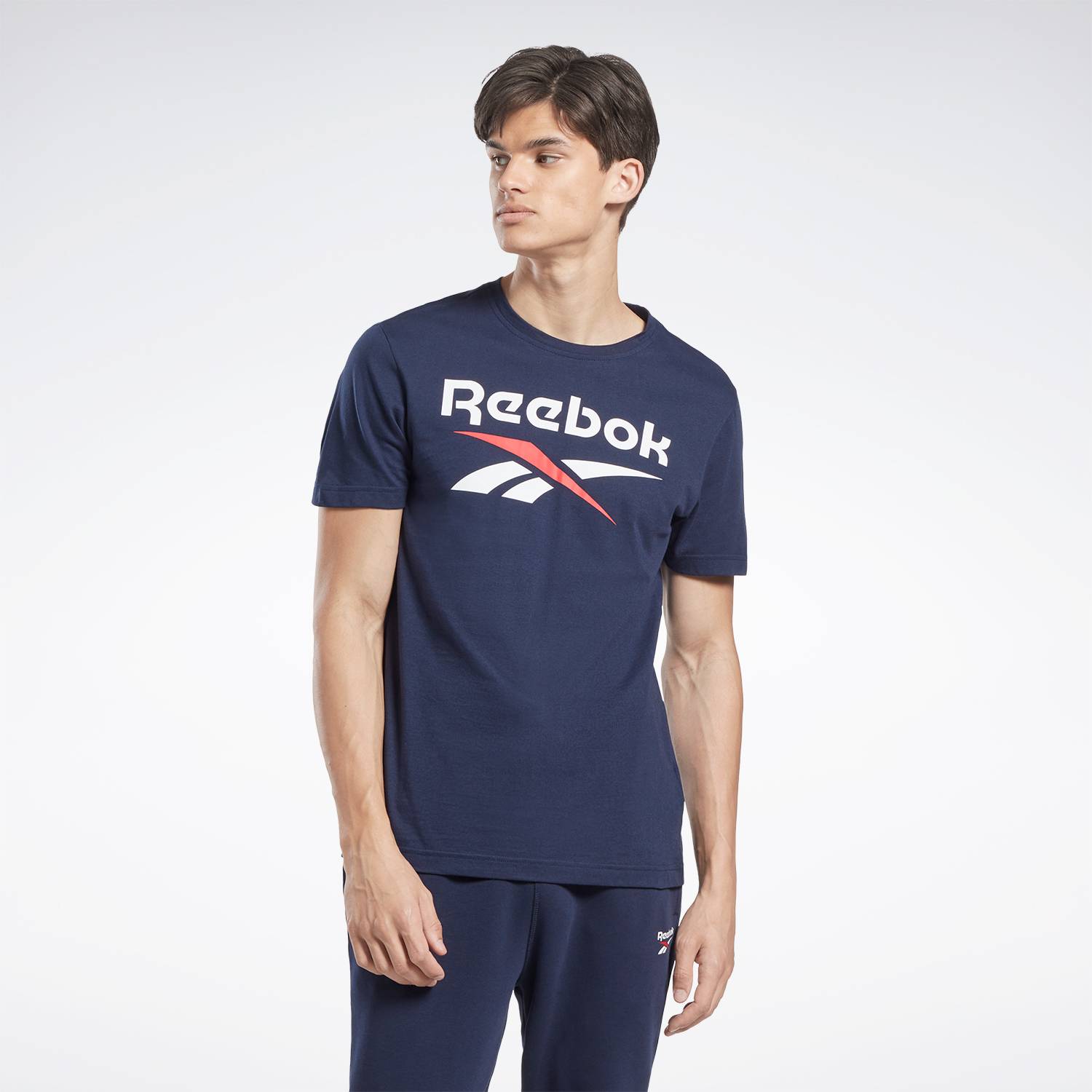 Reebok - Camiseta con logotipo para hombre : .es: Moda