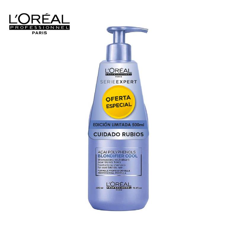 LOREAL PROFESSIONNEL - Shampoo Blondifier 500ml Cabello Rubio Loreal Professionnel