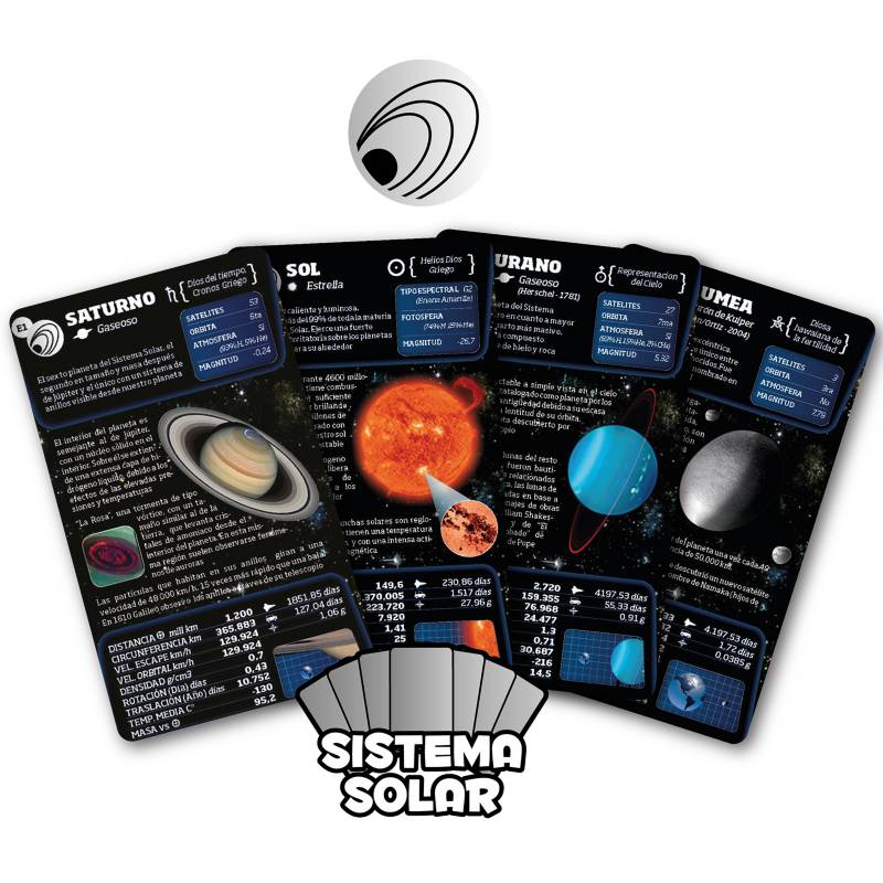 Luminias - Juegos de mesa Objetos del Sistema Solar
