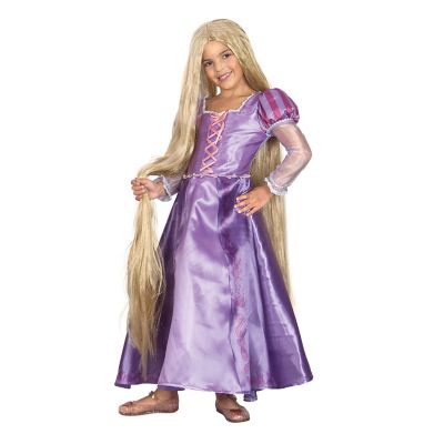 Disfraz clásico de Rapunzel para niña