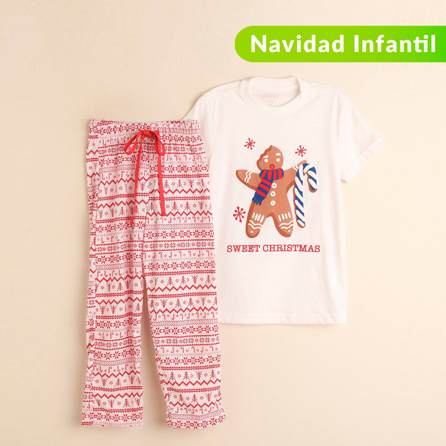 Pijama para Ni os de Navidad Yamp YAMP falabella